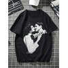 Tricou Coco Chanel si Arthur Capel din bumbac